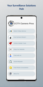 اسکرین شات برنامه CCTV Camera Pros 1