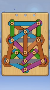 اسکرین شات 5 بازی Nut Bolt Game - Wood & Screw