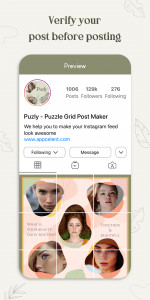 اسکرین شات برنامه Puzzle Grid Post Maker - Puzly 4