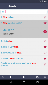 اسکرین شات برنامه Learn Korean 2