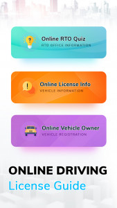 اسکرین شات برنامه Online Driving License - RTO Online Detail Guide 4