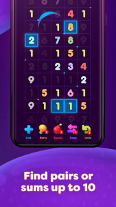 اسکرین شات 3 بازی Numberzilla: Number Match Game