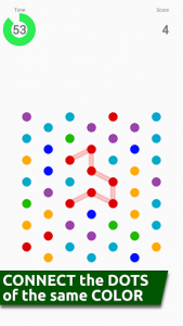 اسکرین شات بازی Dot Fight: color matching game 1