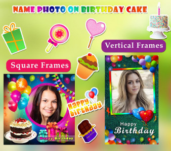 اسکرین شات برنامه Birthday Photo Frames, cards, greetings & wishes 1