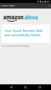 اسکرین شات برنامه Quick Remote for Alexa & Roku 3