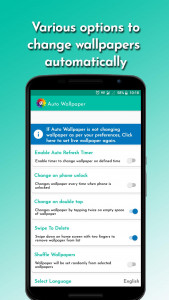 اسکرین شات برنامه Auto Wallpaper 3