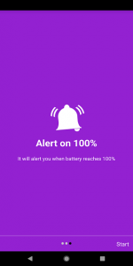 اسکرین شات برنامه Battery 100% Alarm 7