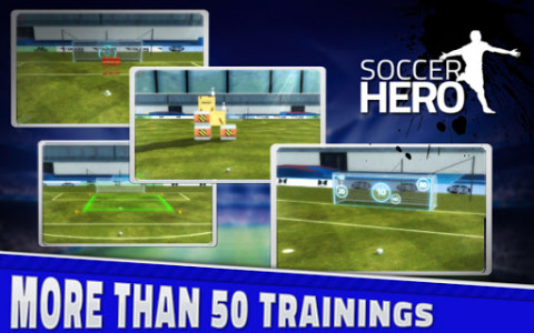 اسکرین شات برنامه Soccer Hero 5