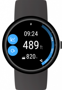 اسکرین شات برنامه Altimeter for Wear OS (Android Wear) 1