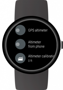 اسکرین شات برنامه Altimeter for Wear OS (Android Wear) 6