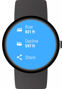 اسکرین شات برنامه Altimeter for Wear OS (Android Wear) 3