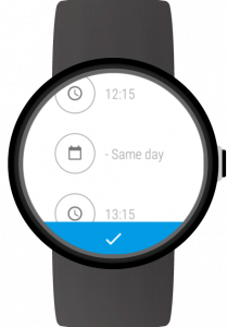 اسکرین شات برنامه Calendar for Wear OS (Android Wear) 3