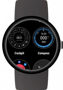 اسکرین شات برنامه Compass for Wear OS (Android W 3