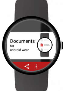 اسکرین شات برنامه Documents for Wear OS (Android Wear) 2