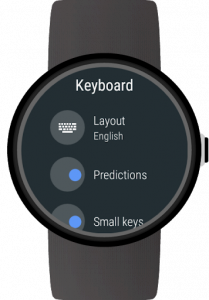 اسکرین شات برنامه Keyboard for Wear OS (Android Wear) 8
