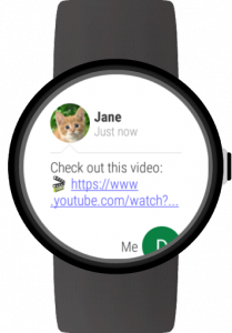 اسکرین شات برنامه Messages for Wear OS (Android Wear) 3
