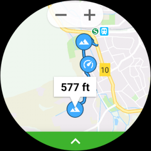 اسکرین شات برنامه GPS Tracker for Wear OS 2