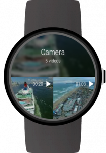 اسکرین شات برنامه Video Gallery for Wear OS (Android Wear) 6