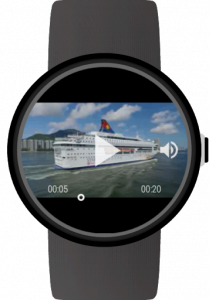 اسکرین شات برنامه Video Gallery for Wear OS (Android Wear) 1