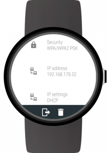 اسکرین شات برنامه Wi-Fi Manager for Wear OS (Android Wear) 2