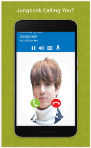 اسکرین شات برنامه Jungkook BTS Call You: Fake Video Call 1