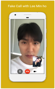 اسکرین شات برنامه Lee Min Ho Call Me! Fake Video Call 4