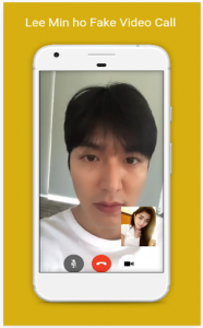 اسکرین شات برنامه Lee Min Ho Call Me! Fake Video Call 2