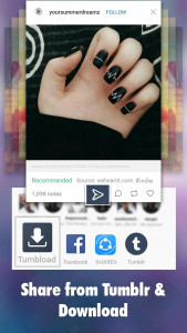 اسکرین شات 2 برنامه Downloader for Tumblr