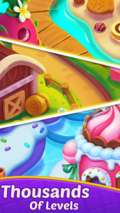 اسکرین شات 5 بازی Candy Frenzy - Match 3 Mania