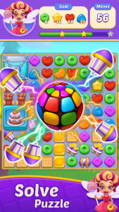 اسکرین شات بازی Candy Frenzy - Match 3 Mania 2