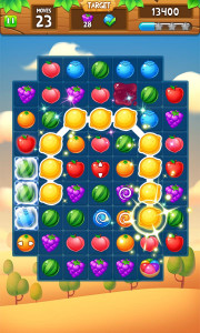 اسکرین شات بازی Fruits Break 2