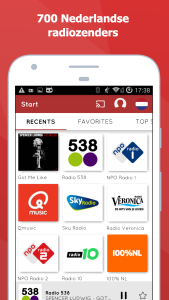 اسکرین شات 1 برنامه myTuner FM Radio Netherlands