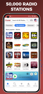 اسکرین شات 1 برنامه myTuner Radio App: FM stations