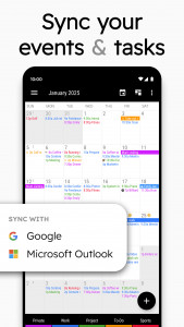 اسکرین شات 1 برنامه Business Calendar 2 Planner