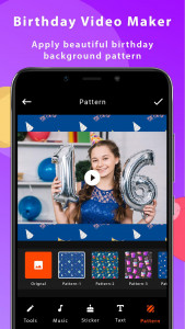 اسکرین شات برنامه Birthday Video Maker With Song 5