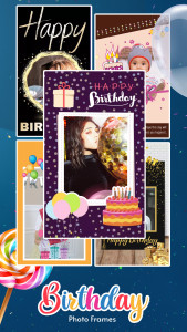 اسکرین شات برنامه Birthday Video Maker With Song 7