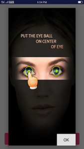 اسکرین شات برنامه Eye Color Changer 2