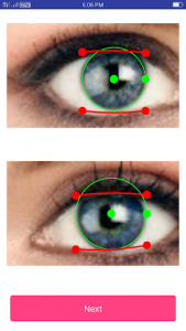 اسکرین شات برنامه Eye Color Changer 3