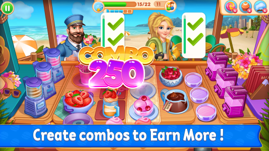 اسکرین شات 2 بازی Cooking Star Games: Star Chef