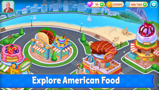 اسکرین شات 6 بازی Cooking Star Games: Star Chef