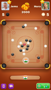 اسکرین شات 5 بازی Carrom Cricket: Disc Pool Game