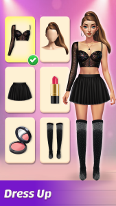 اسکرین شات 3 بازی Style & Makeover: Merge Puzzle