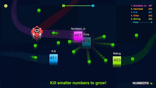 اسکرین شات بازی Numbers.io 1