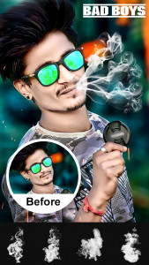 اسکرین شات 4 برنامه Boy Photo Editor 2025
