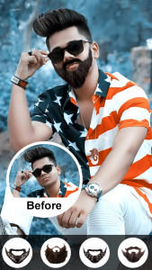 اسکرین شات 3 برنامه Boy Photo Editor 2025