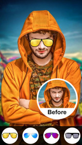 اسکرین شات برنامه Man Hairstyle Photo Editor2024 3