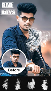 اسکرین شات برنامه Man Hairstyle Photo Editor2024 4