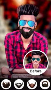 اسکرین شات برنامه Man Hairstyle Photo Editor2024 2