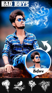 اسکرین شات برنامه Smoke Photo Editor 2024 1