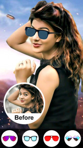 اسکرین شات برنامه Sunglasses Photo Editor 2024 2